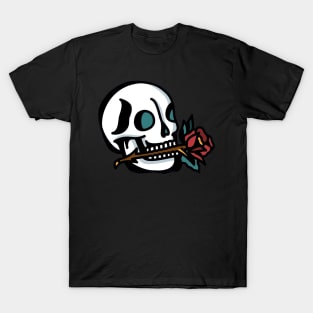 flower skull T-Shirt